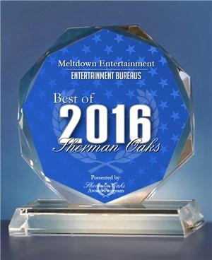 2016 Best of Sherman Oaks Entertainment Award